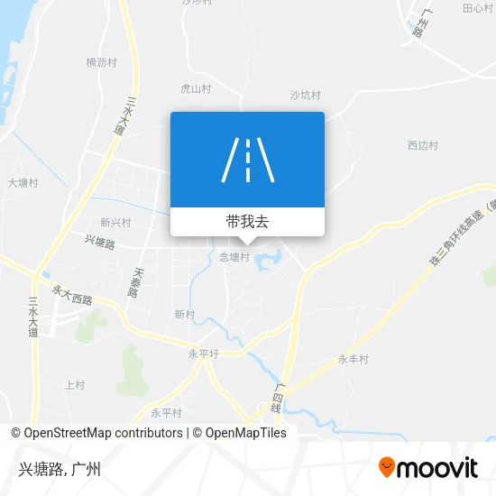 兴塘路地图