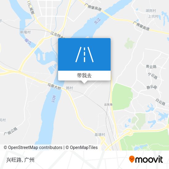 兴旺路地图