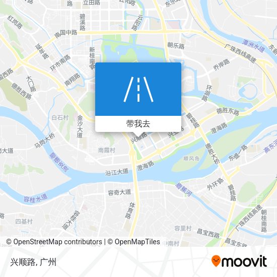 兴顺路地图