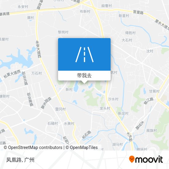 凤凰路地图