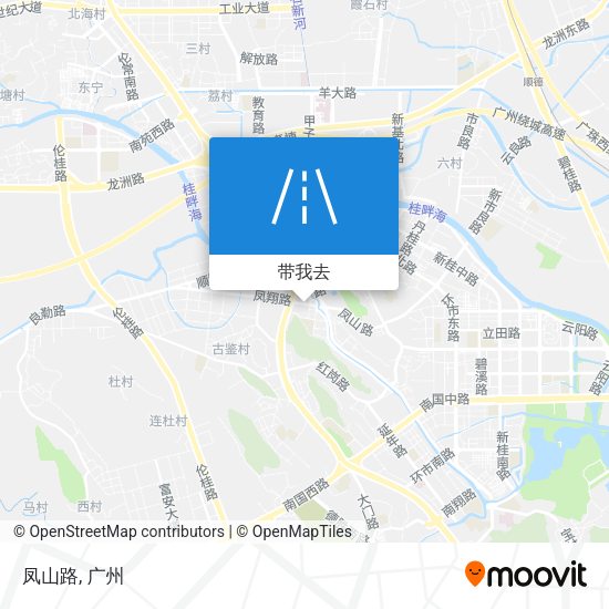 凤山路地图