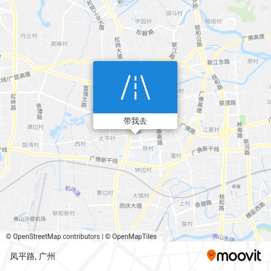凤平路地图