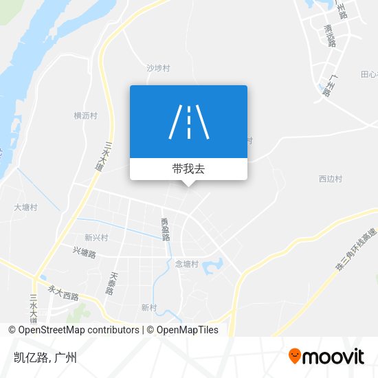 凯亿路地图