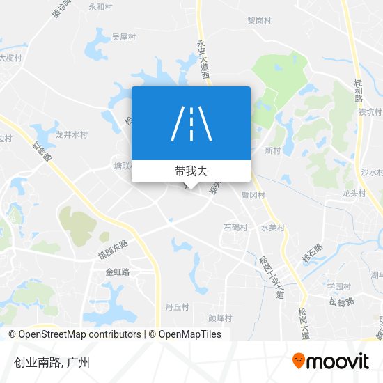 创业南路地图