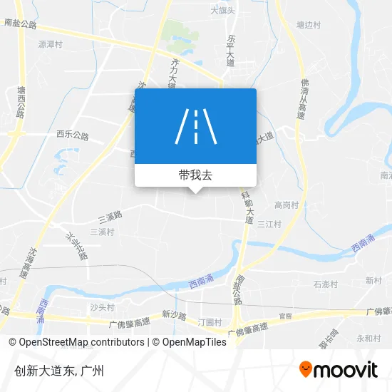 创新大道东地图