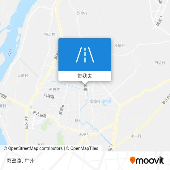 勇盈路地图