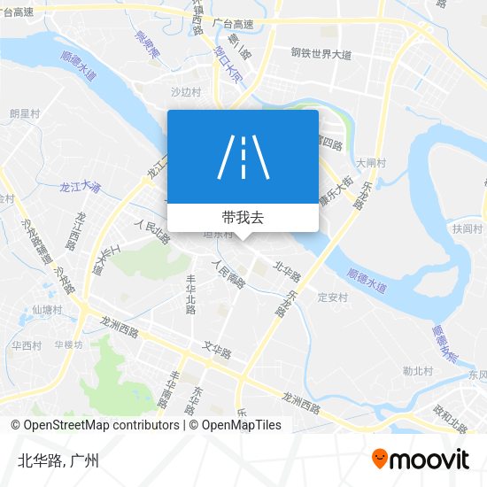 北华路地图