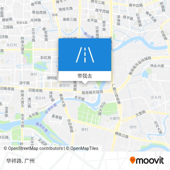 华祥路地图