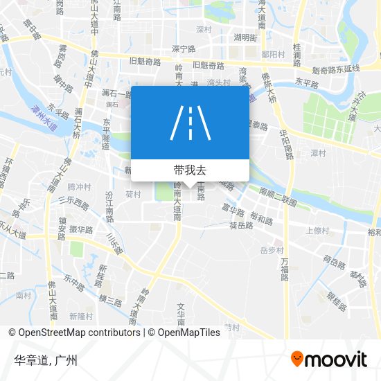 华章道地图