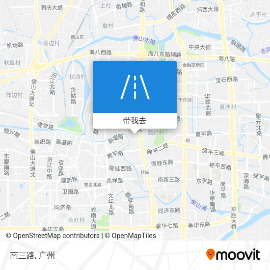 南三路地图