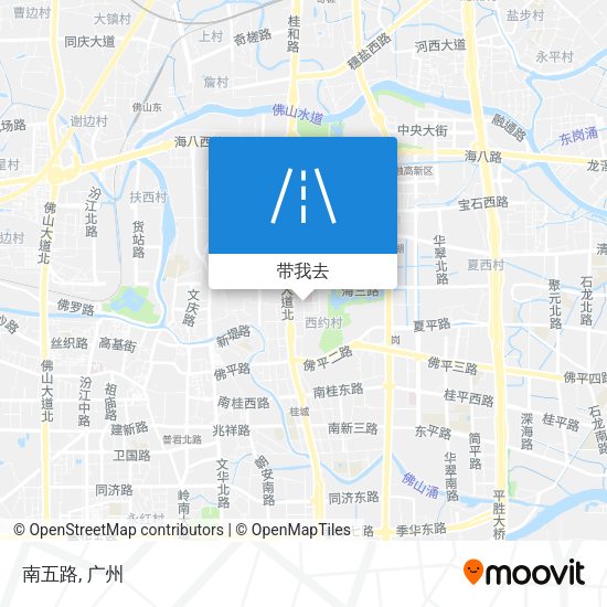 南五路地图