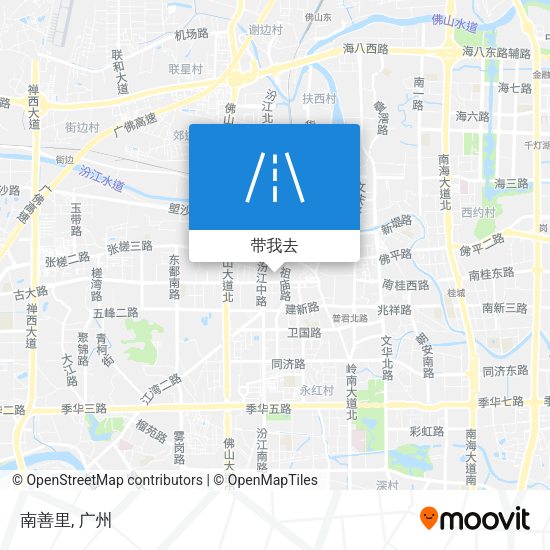 南善里地图