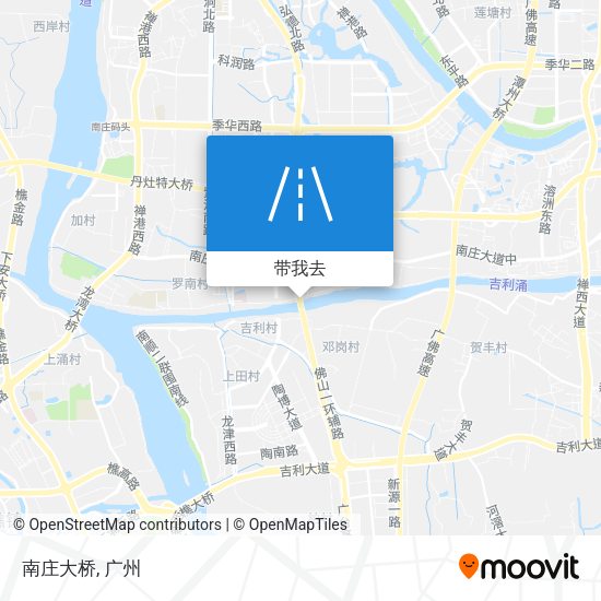 南庄大桥地图