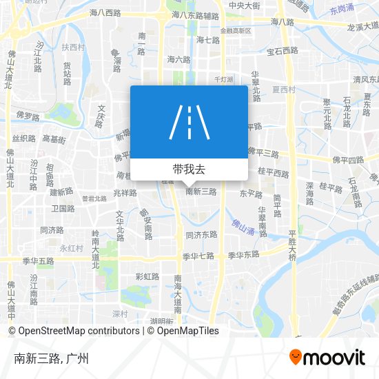 南新三路地图