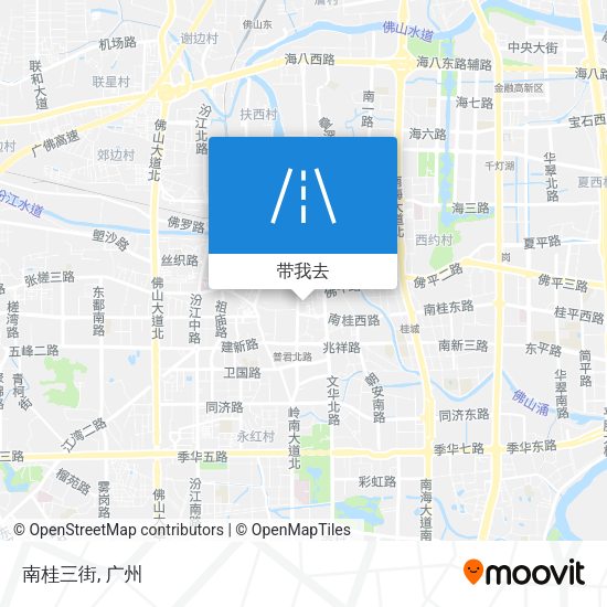 南桂三街地图
