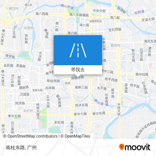 南桂东路地图