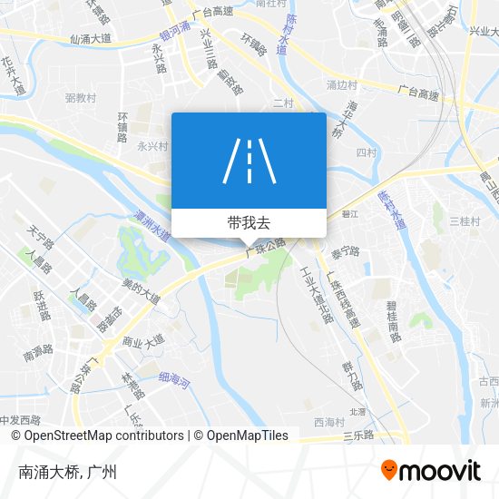 南涌大桥地图