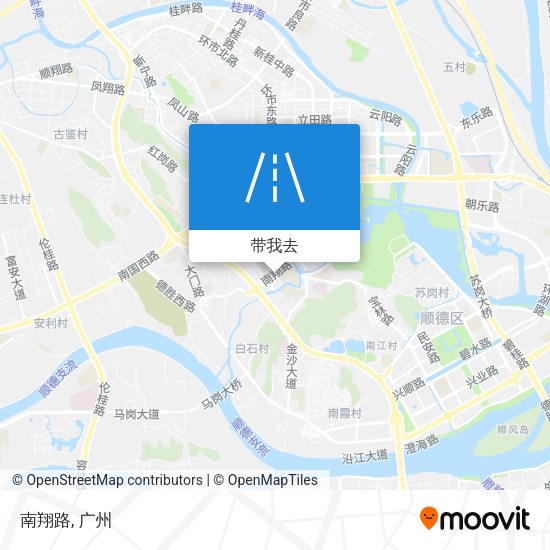 南翔路地图