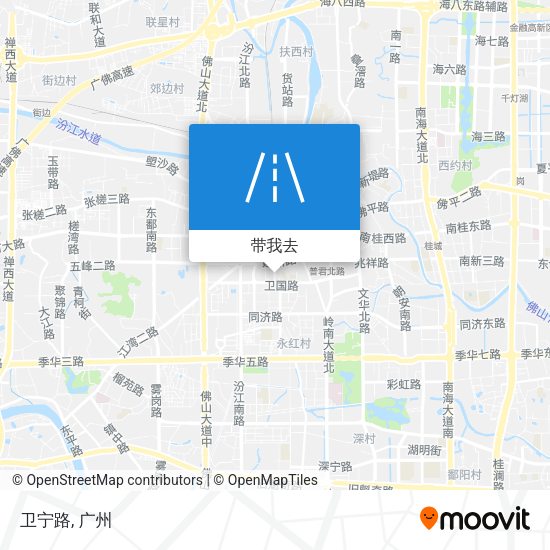 卫宁路地图