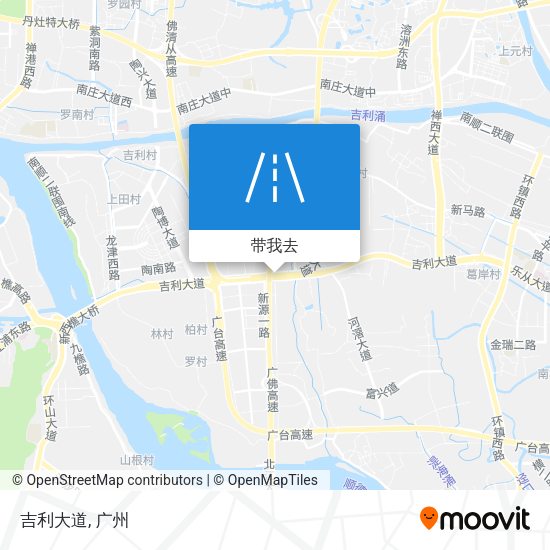 吉利大道地图