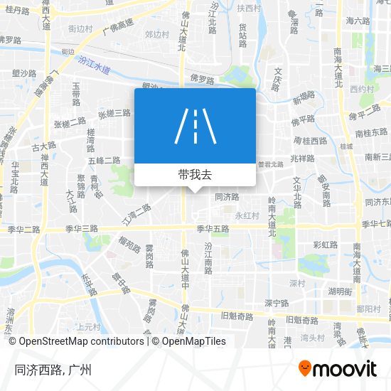 同济西路地图