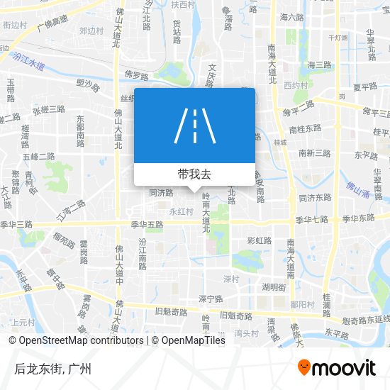 后龙东街地图