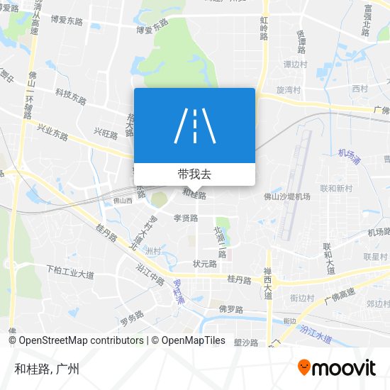 和桂路地图