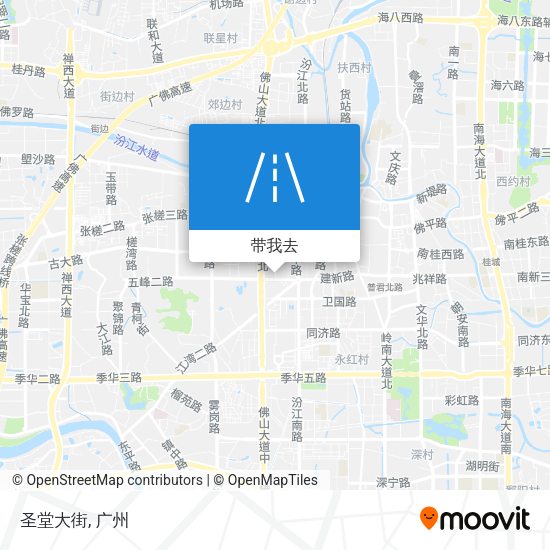 圣堂大街地图