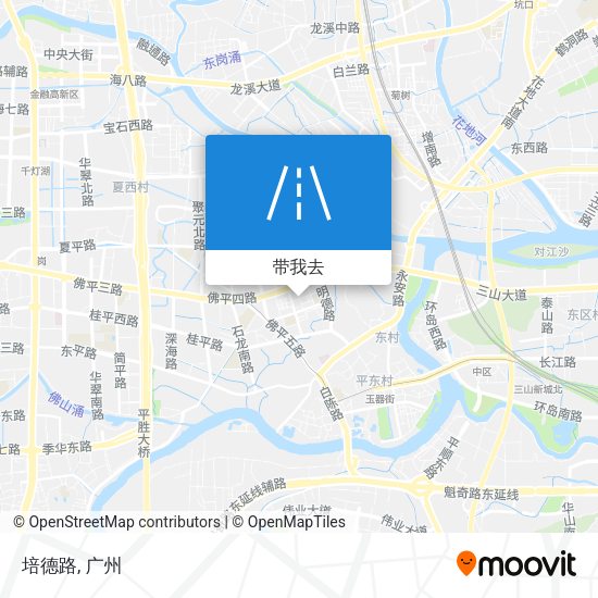 培德路地图