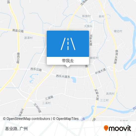 基业路地图