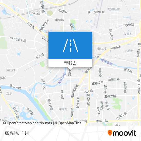 塱兴路地图
