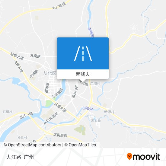 大江路地图