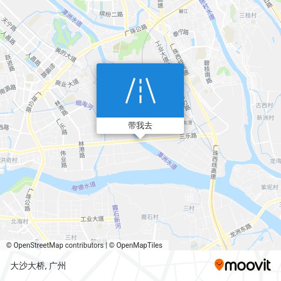 大沙大桥地图