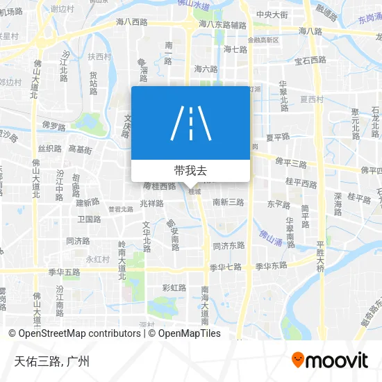 天佑三路地图