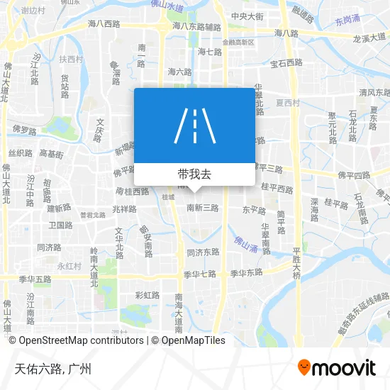 天佑六路地图