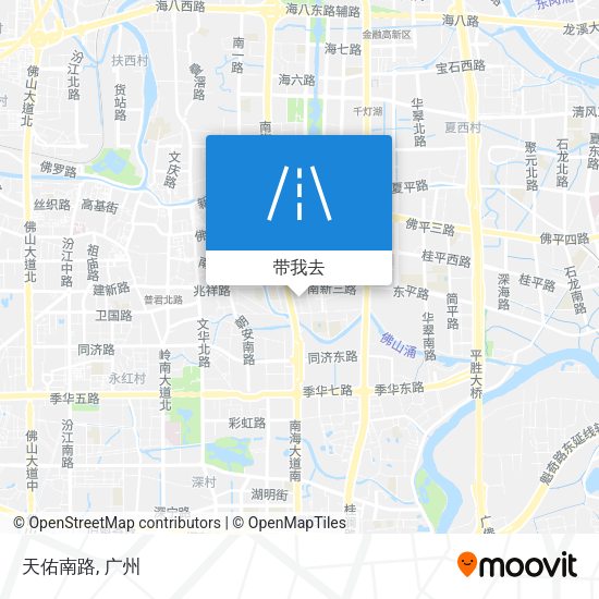 天佑南路地图