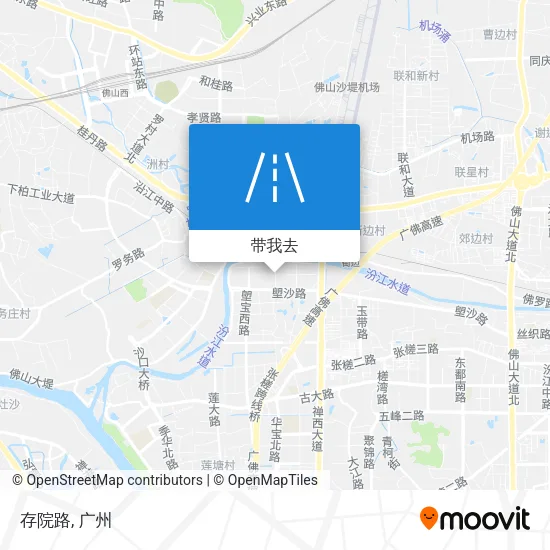 存院路地图