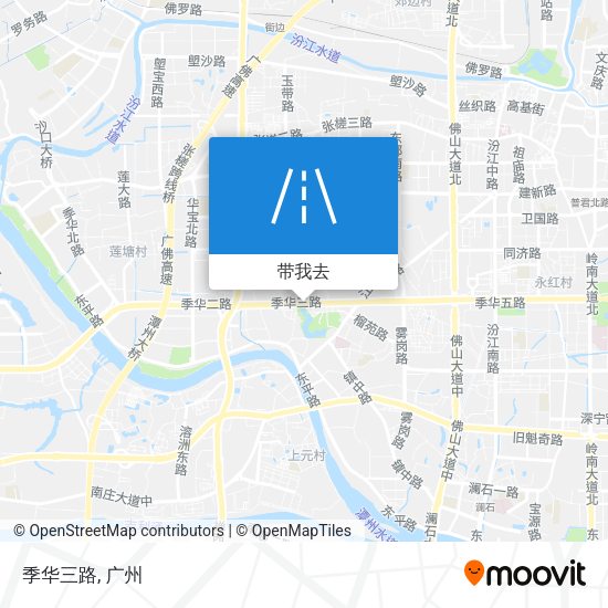 季华三路地图
