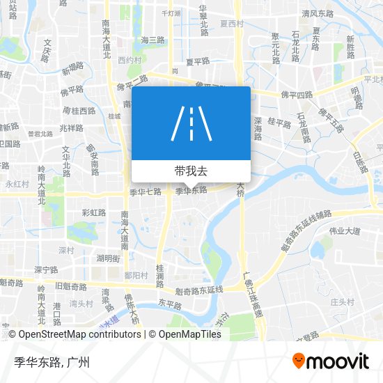 季华东路地图