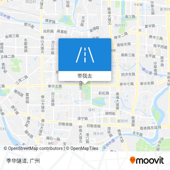 季华隧道地图