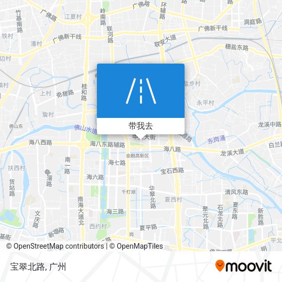 宝翠北路地图