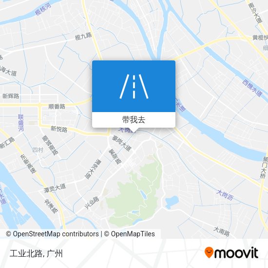 工业北路地图