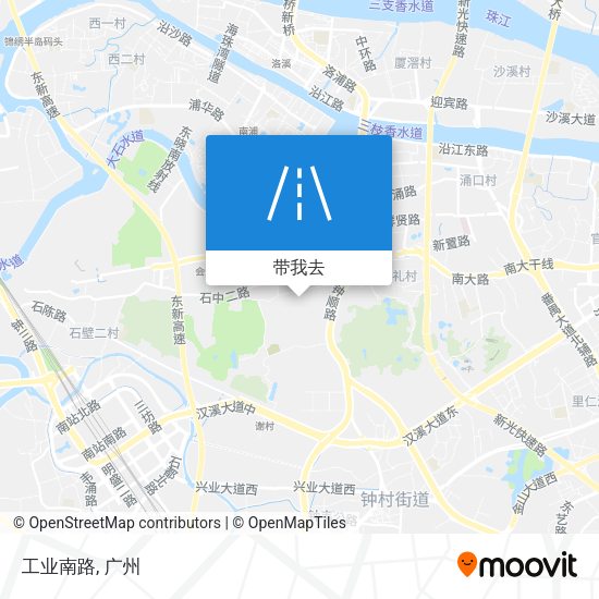 工业南路地图