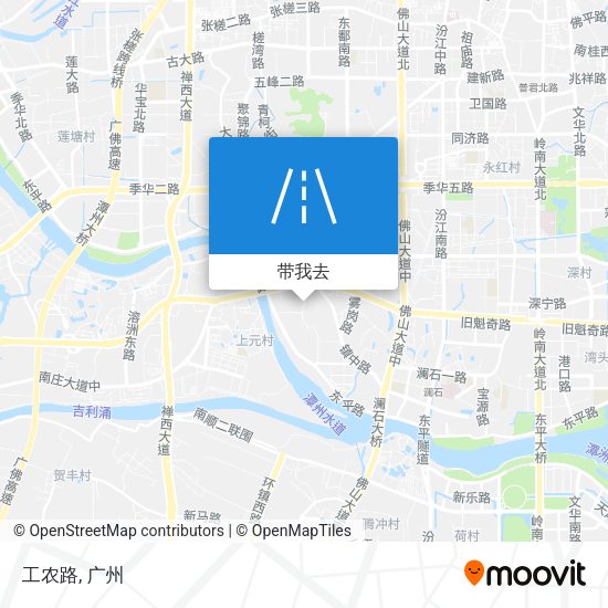 工农路地图
