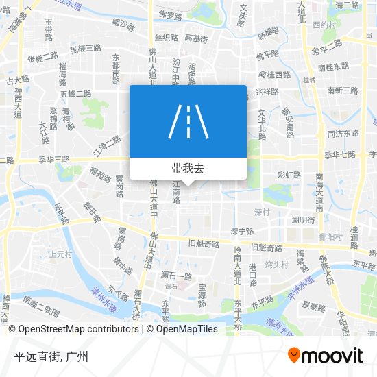 平远直街地图