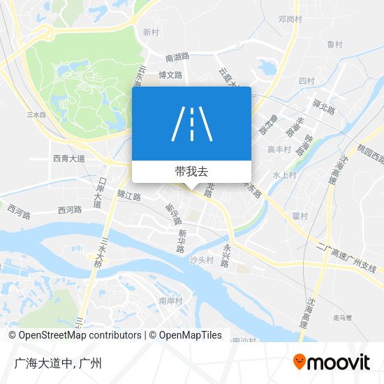 广海大道中地图