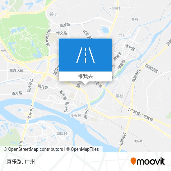 康乐路地图