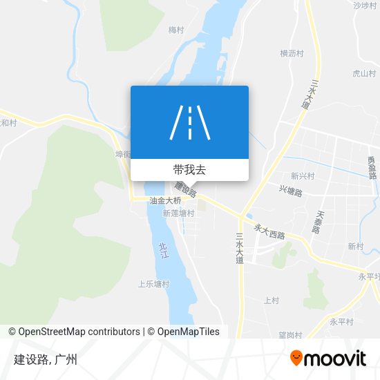 建设路地图