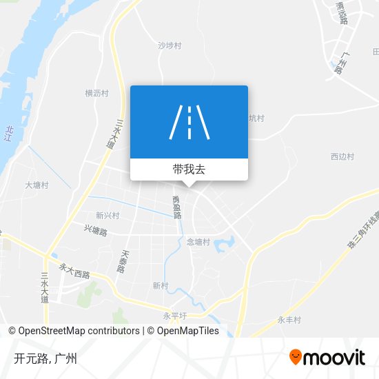 开元路地图
