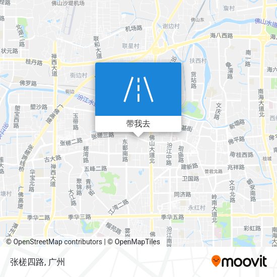 张槎四路地图